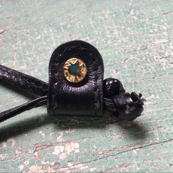 Lancel Paris black quilted mini bag pouch leather drawstring bag made in Italy​ - Picture 7 of 13